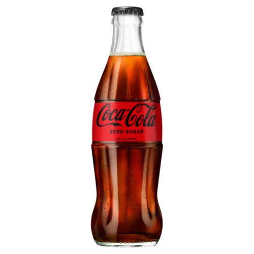Coca Cola Zero Non Returnable Glass Bottle *24x330ml*