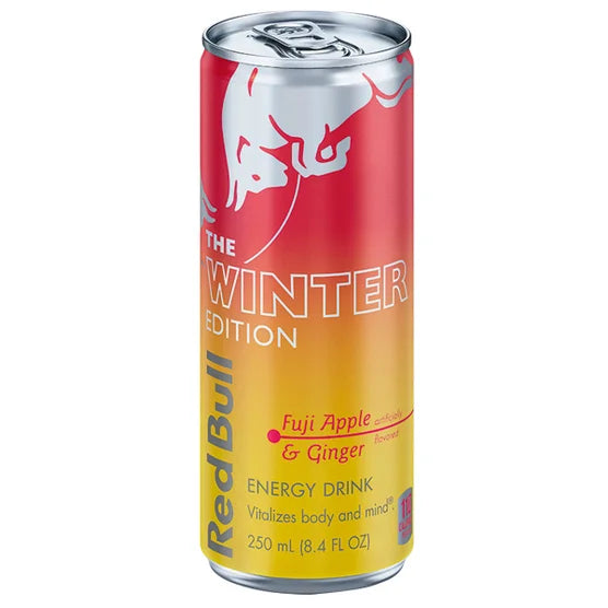 Red Bull Energy Drink, Fuji Apple & Ginger *24x250ml*
