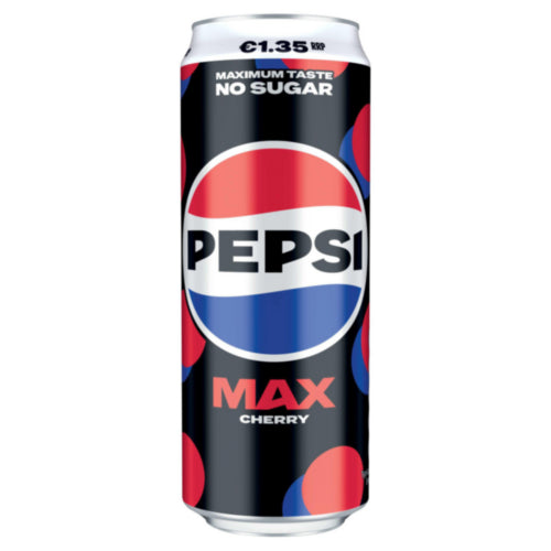 Pepsi Max Cherry Can €1.35 PMP *24x330ml*