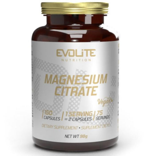 Evolite Magnesium Citrate 550mg  - 150 Vege Caps