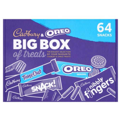 Cadbury & Oreo Big Box of Treats - 64 Piece
