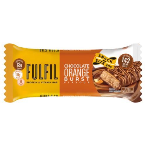 Fulfil Chocolate Orange Burst Protein & Vitamin Bar *15x40g*