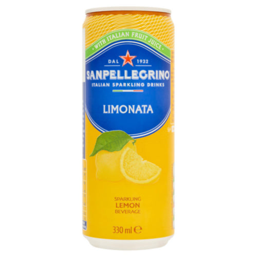 San Pellegrino Lemon Sparkling Can - *24x330ml*