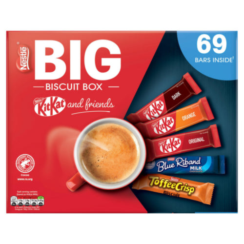 Nestlé Big Biscuit Box Kit Kat & Friends - 69 Bars