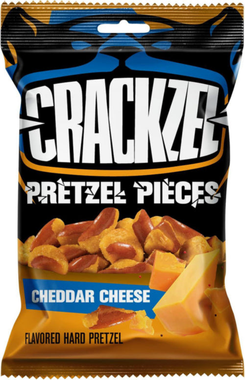 Crackzel Cheddar Cheese Pretzel Pieces *12x85g* *Special Order*