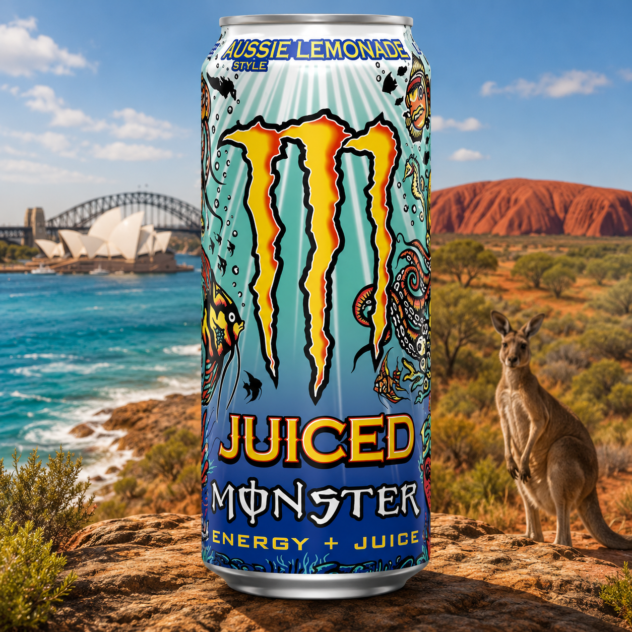 Monster Aussie Lemonade *12x500ml*