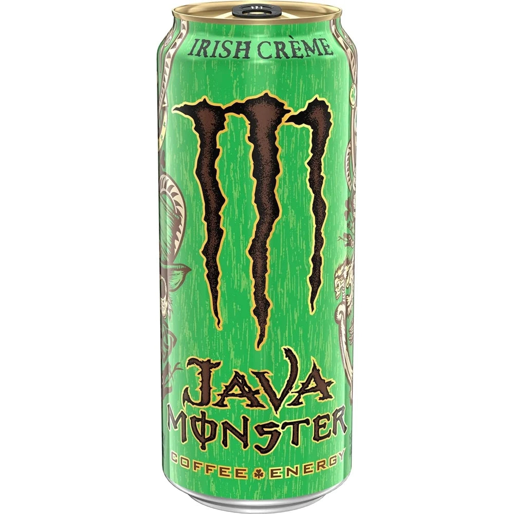 Java Monster Irish Crème Coffee Energy Drink Can *12x444ml*