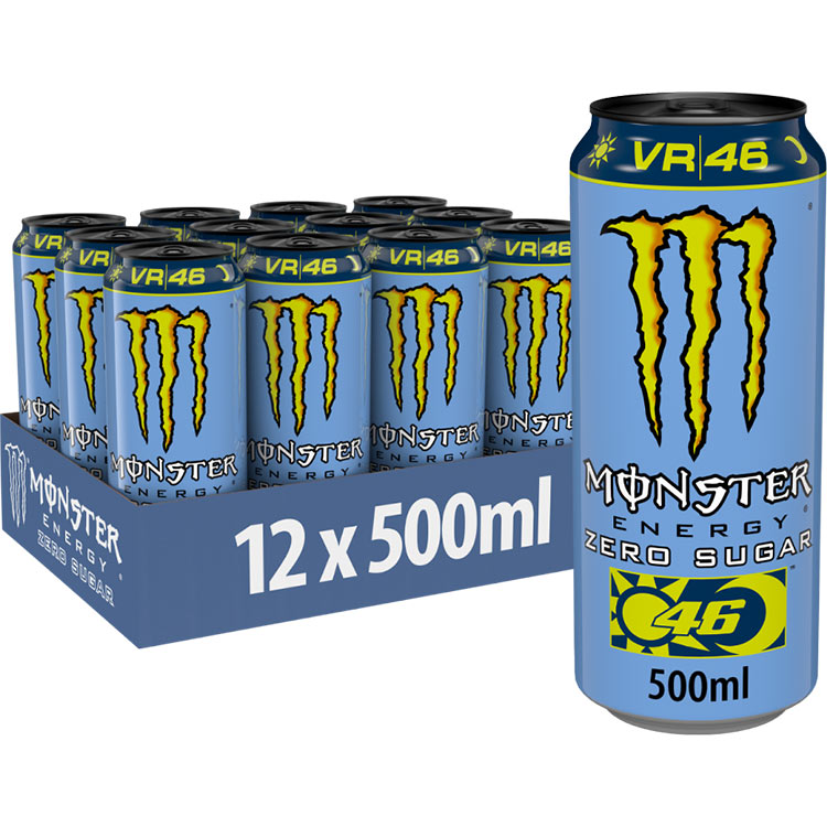 Monster Energy Rossi VR46 Zero Sugar *12x500ml*