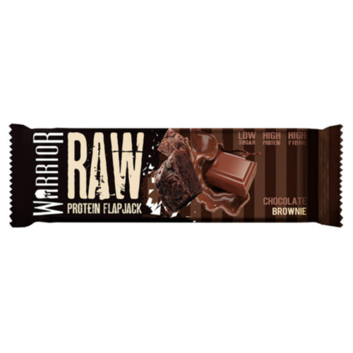 Warrior Raw Chocolate Brownie Protein Flapjack *12x75g case*