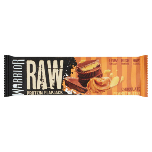 Warrior Raw Chocolate Peanut Butter Protein Flapjack *12x75g case*
