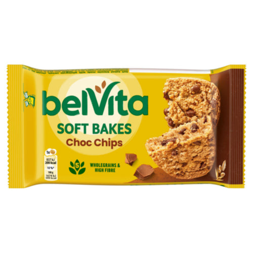 Belvita Choc Chips Soft Bakes * 20x50g Case*