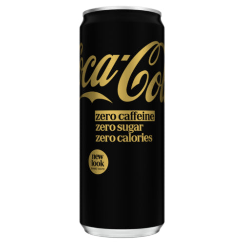 Coca Cola Zero Sugar Zero Caffeine Can 4 Pack *6x(4x330ml)* 24 cans