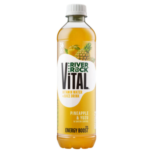 Deep River Rock Vital Pineapple Yuzu Green Coffee Drink *15x450ml*