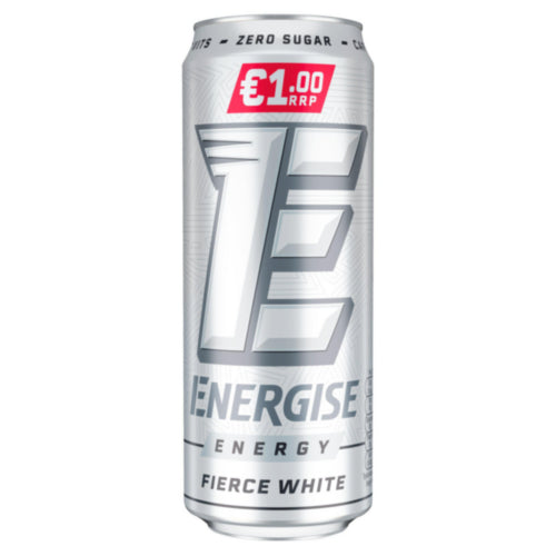 Energise Energy Fierce White Zero Can *18x330ml*