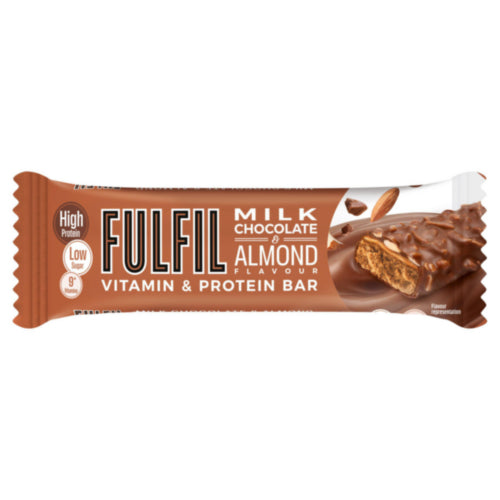 Fulfil Milk Chocolate & Almond Protein Bar *15x55g case*