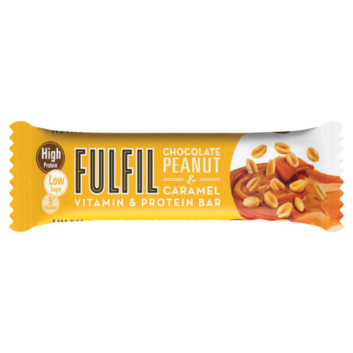 Fulfil Peanut & Caramel Vitamin & Protein Bar *15x55g case*