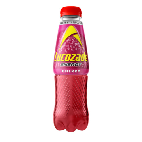Lucozade Energy Cherry Drink Bottle *12x500ml*