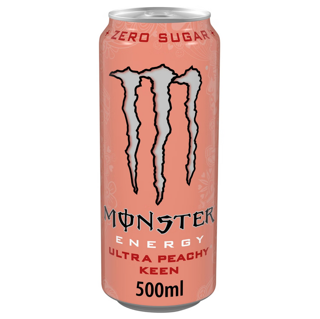 Monster Energy Zero Sugar Ultra Peachy Keen *12x500ml*