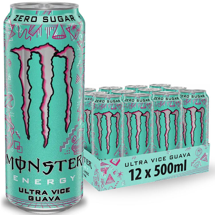Monster Energy Ultra Vice Guava Zero Sugar *12x500ml*