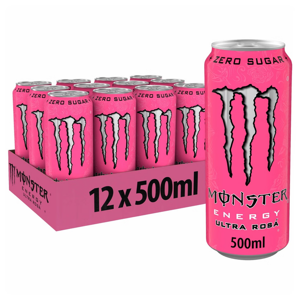 Monster Ultra Rosa *12x500ml*