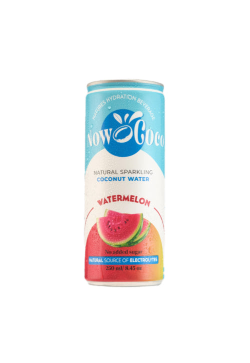 Now Coco Watermelon Sparkling Coconut Water Can *12x250ml*