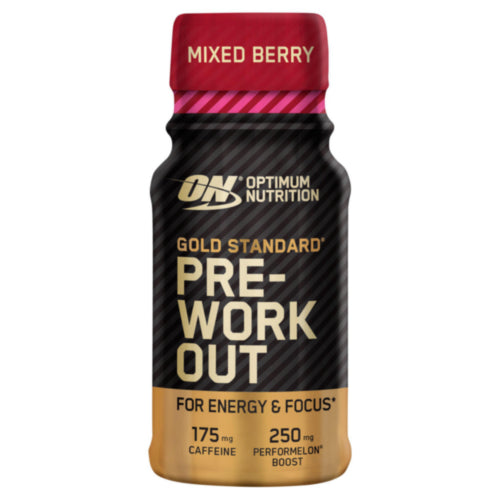 Optimum Nutrition Gold Standard Pre-Workout Mixed Berries Shot *12x60ml*