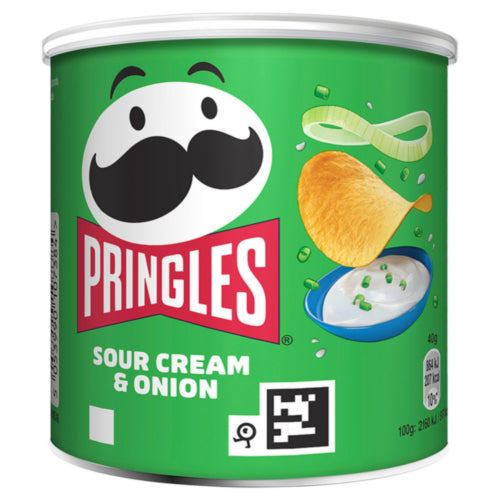 Pringles Sour Cream & Onion Crisps *12x40g*