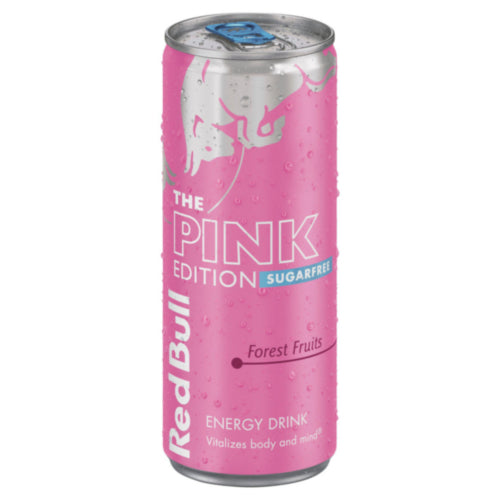 Red Bull Forest Fruits Sugar Free Pink Edition *24x250ml*