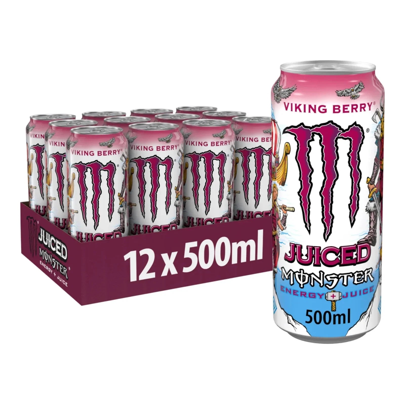 Monster Juiced Viking Berry *12x500ml*